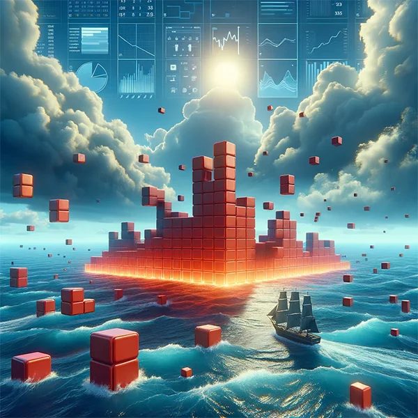 Tetris on the ocean