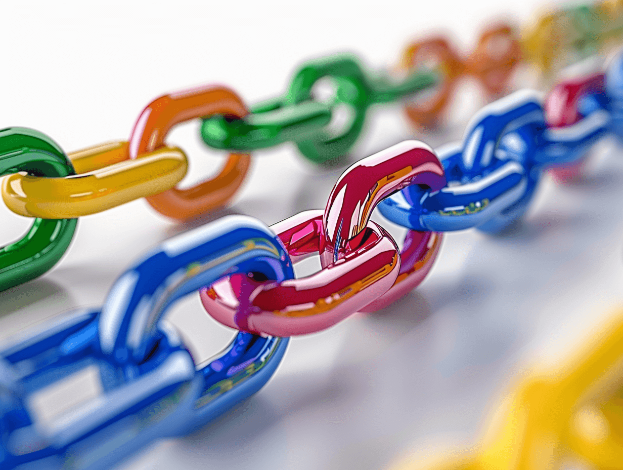 High quality links in Google colours